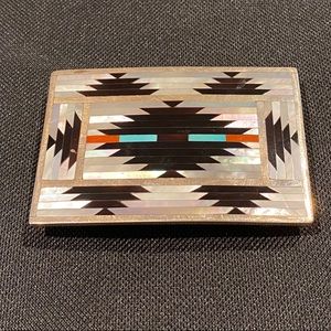 Zuni belt buckle